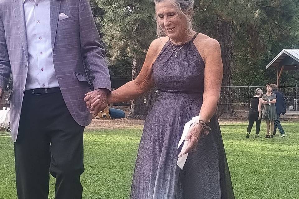 Bride's other dad & mom