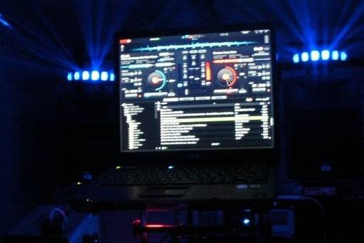 DJ setup