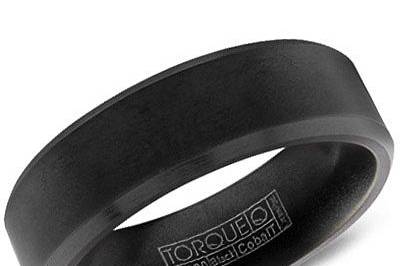 CBB-0019This sleek and trendy black cobalt Torque with brushed finish is anything but ordinary.METAL: BLACK COBALTWIDTH: 7mmOther Availability: This ring is available in White & Black Cobalt.