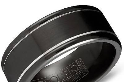 CBB-2032This modern take on a Torque band features black and white cobalt in a wide finish.METAL: BLACK/WHITE COBALTWIDTH: 9mm