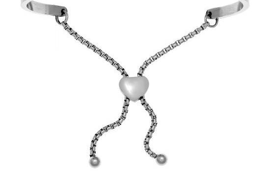 GABRIEL & CONK2796SVJPL925 Silver Fashion with Three Cultured Pearls