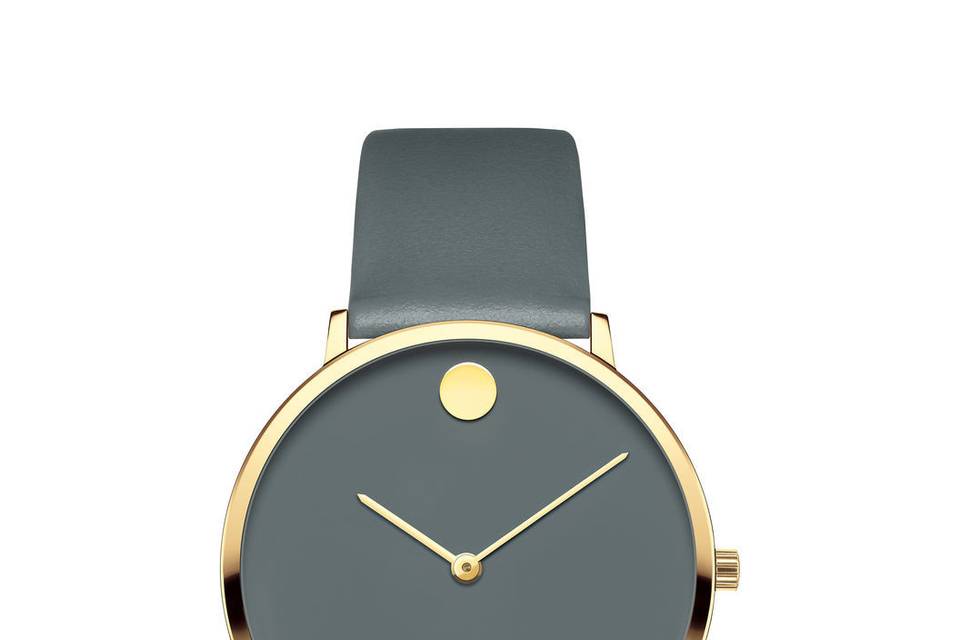 MOVADO70TH ANNIVERSARYMen's Museum Dial 70th Anniversary Special Edition watch, 40 mm ultra slim yellow gold PVD-finished stainless steel case, 6.3 mm thin, with commemorative steel case-back