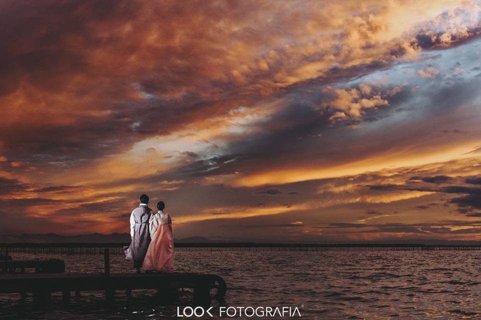 Sunset Wedding