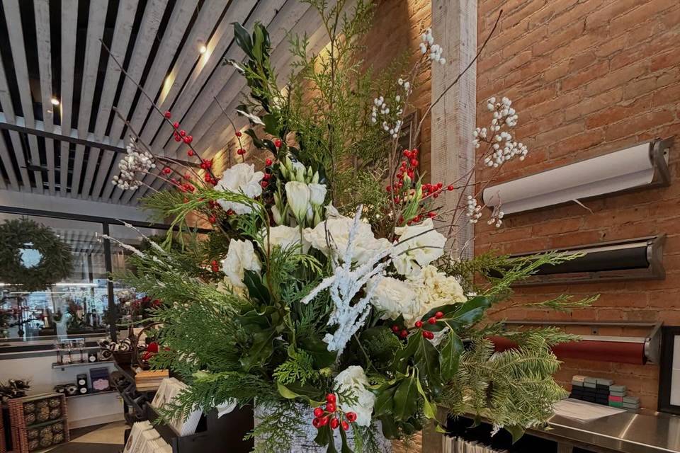 Bright flower arrangement