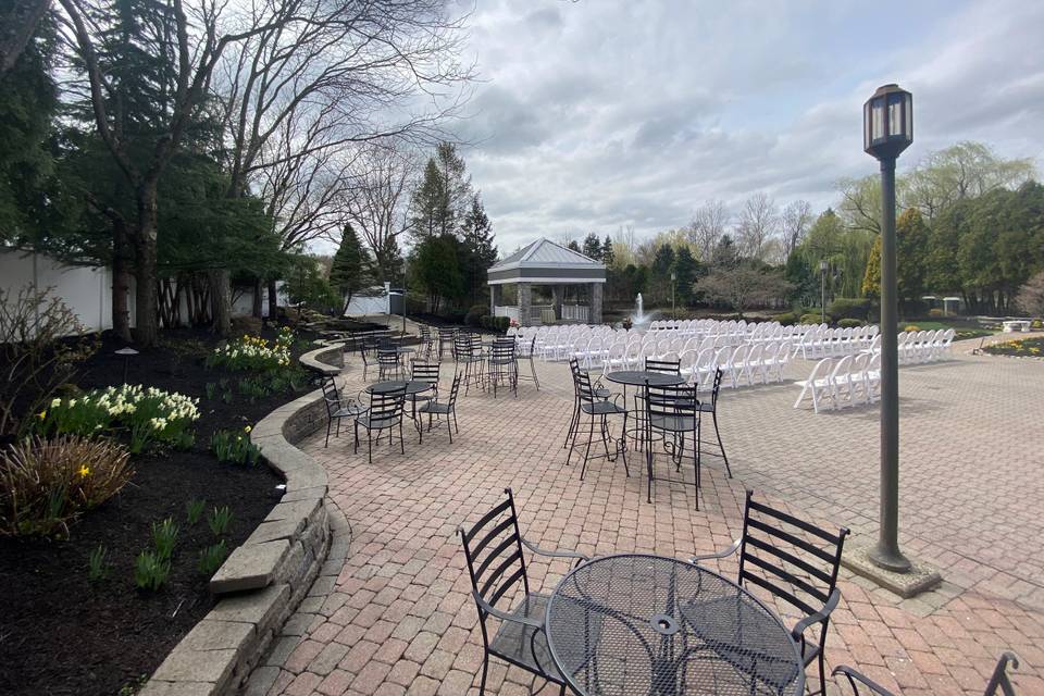 Patio in early Spring