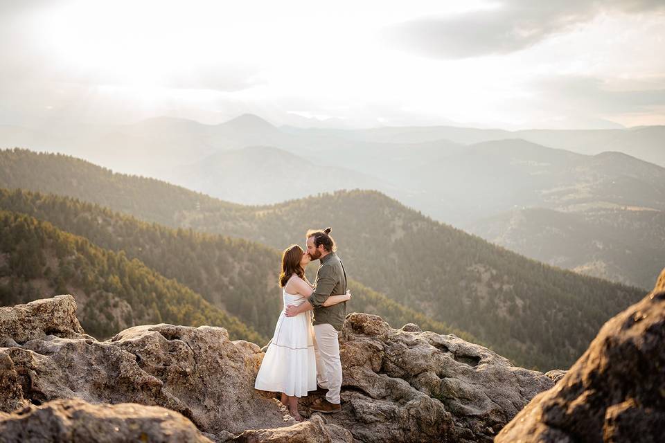 Rocky Mountain Engagement