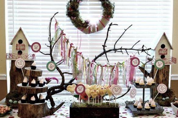 Rustic Love Birds Bridal Shower