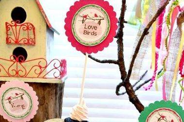 Rustic Love Birds Bridal Shower