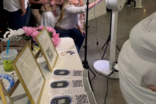 Using the booth