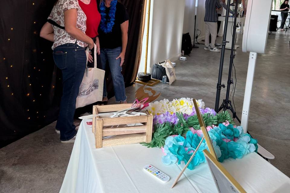 Behind the scenes