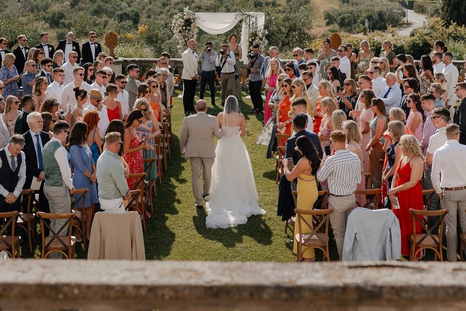 Luxury wedding in Tuscany