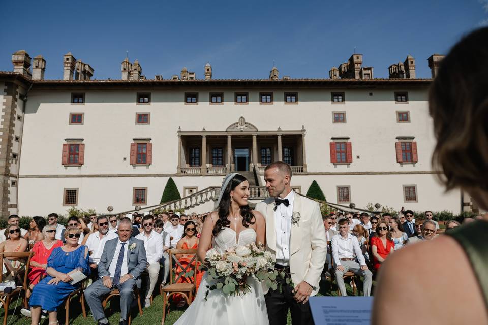 Wedding in Artimino Tuscany