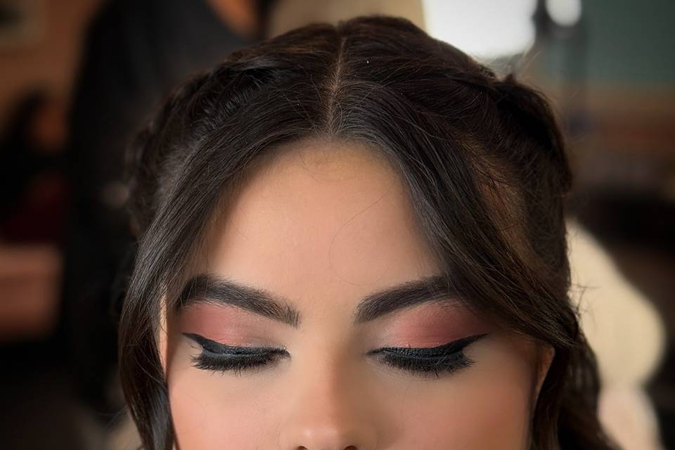 Hair and makeup