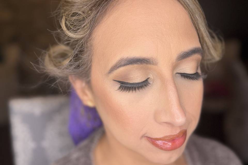 Hair and makeup