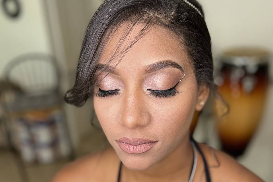 Hair and makeup