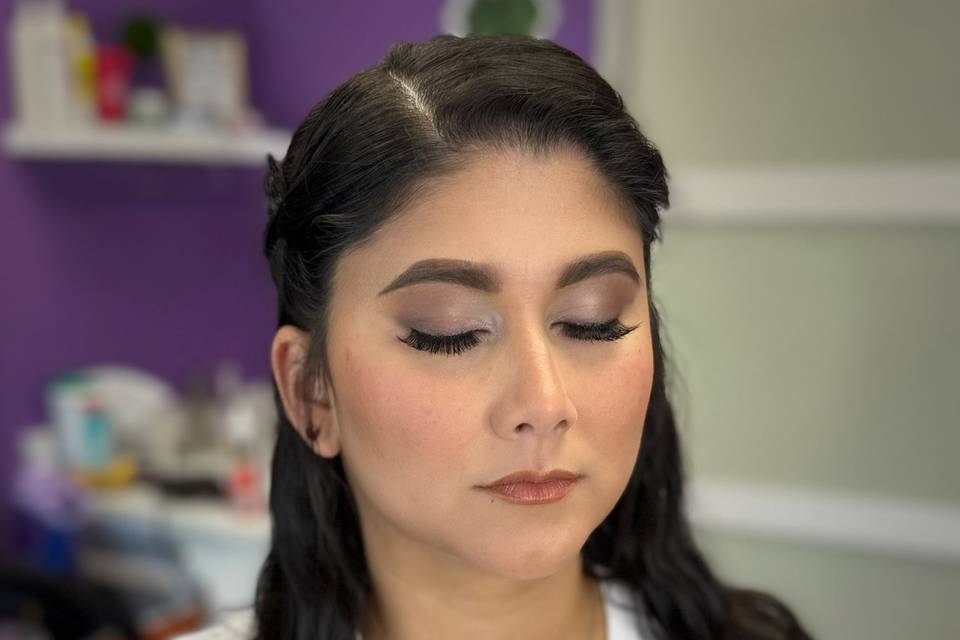 Hair and makeup