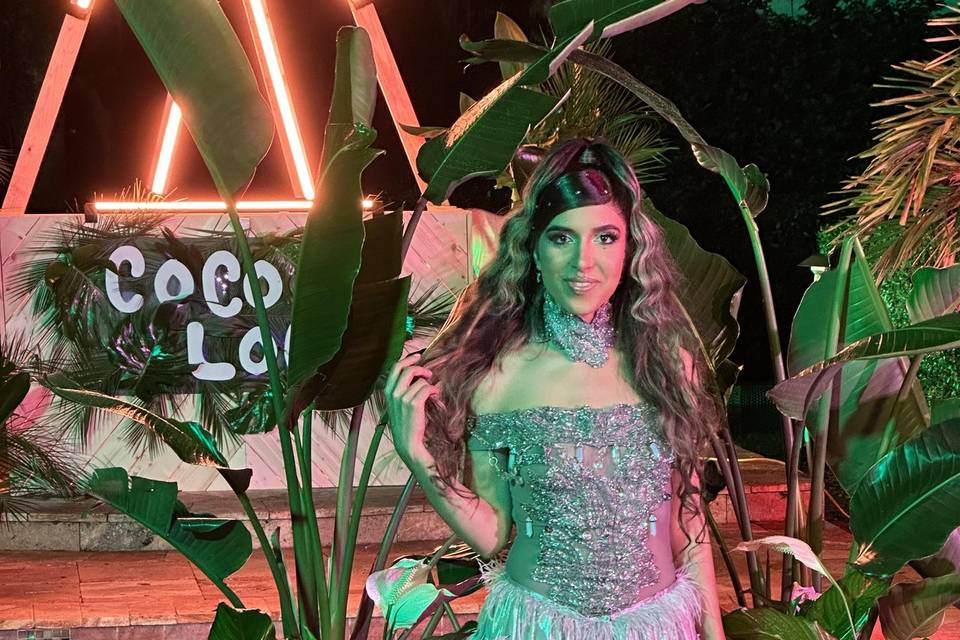 Hair and makeup