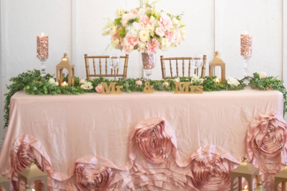 Sweetheart Table
