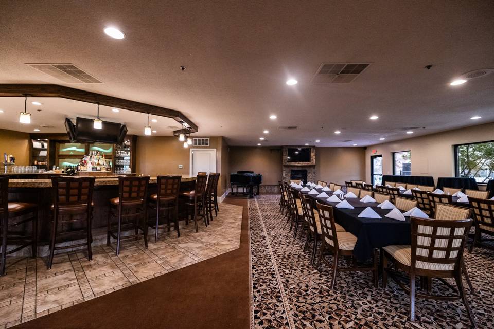 Bar area