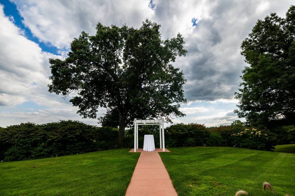 Onsite ceremony
