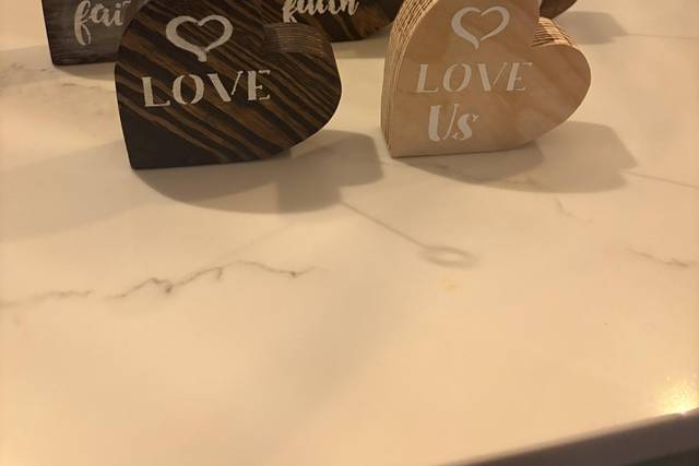 Use for table numbers or keeps