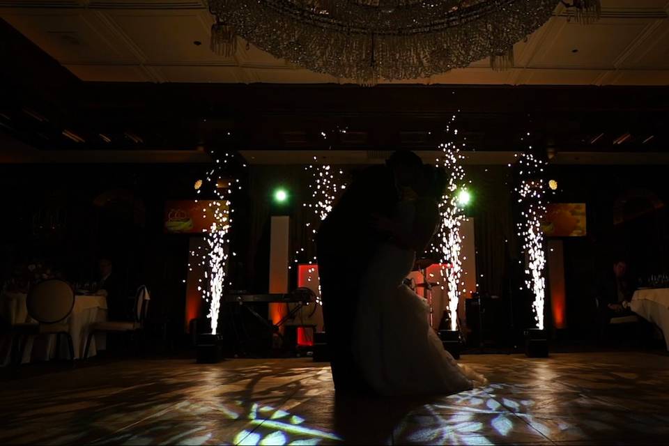 First Dance Silouette
