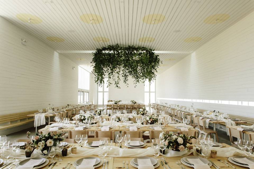 Wedding reception decor