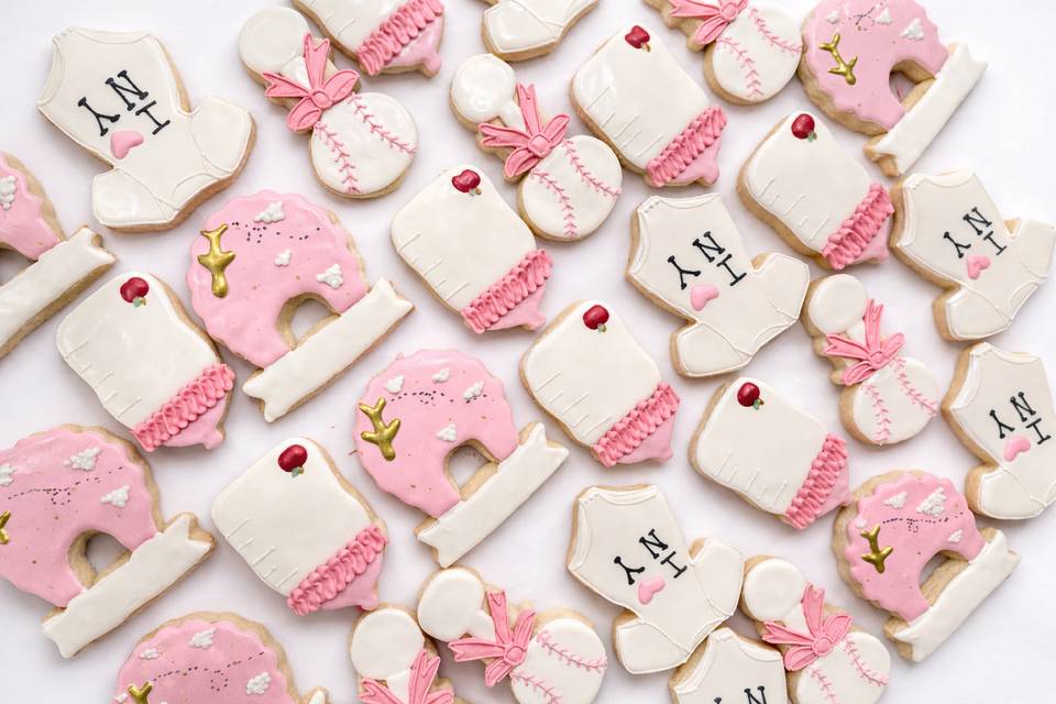 Baby Shower Royal Icing Cookie