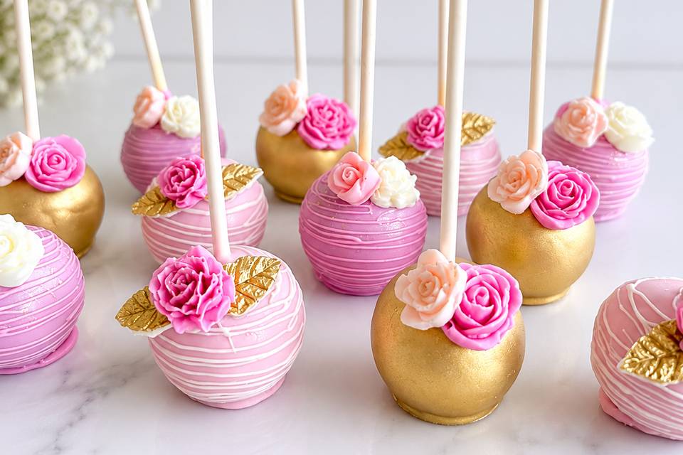 Floral Cakepops
