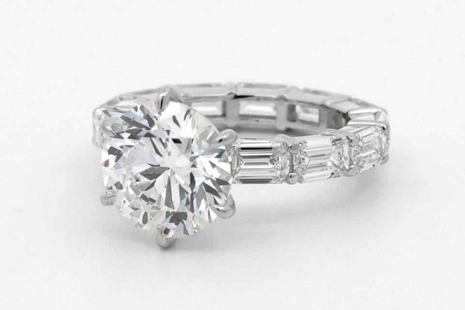 Custom Emerald Ring