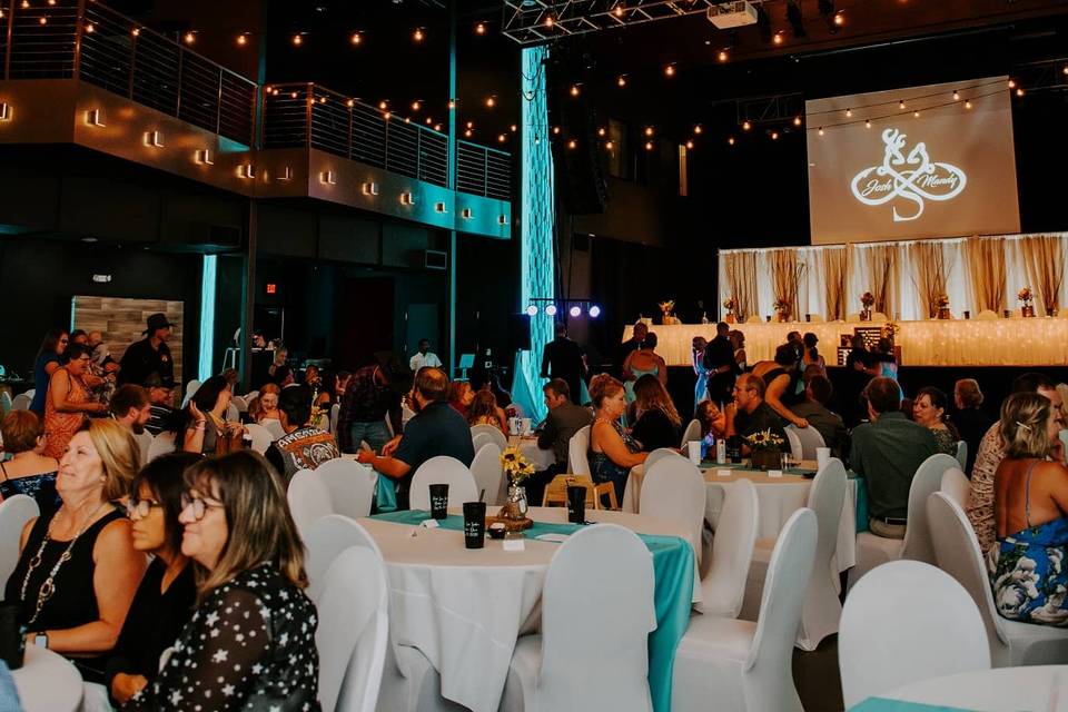 Head Table Stage White