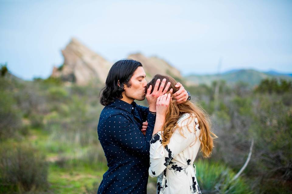 Vasquez Rocks Engagement