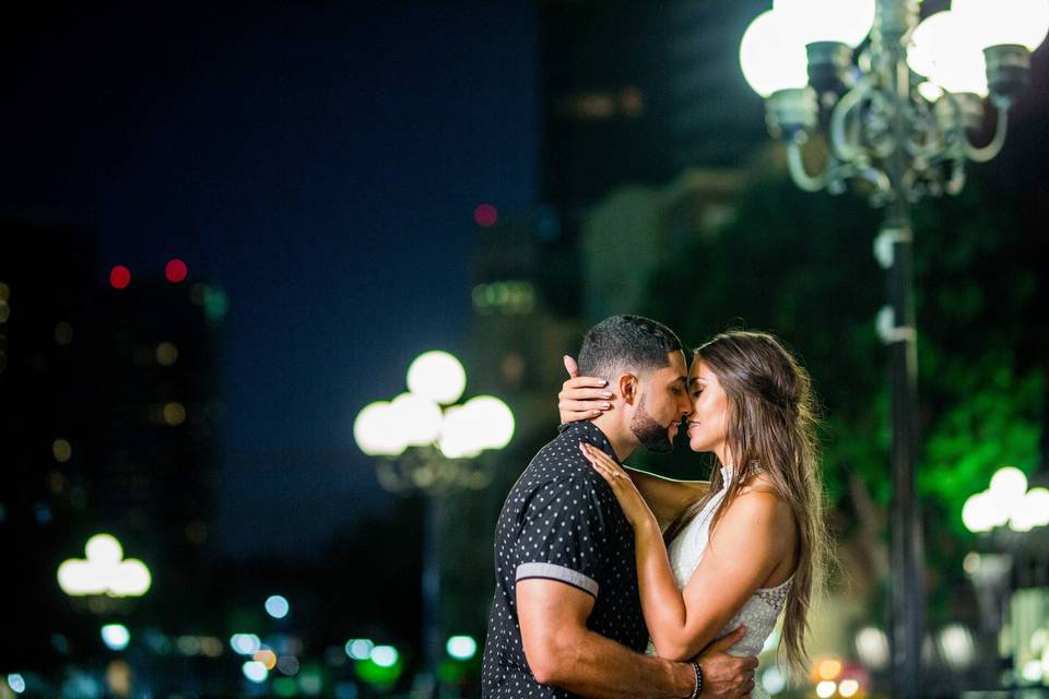 Gaslamp San Diego Engagement