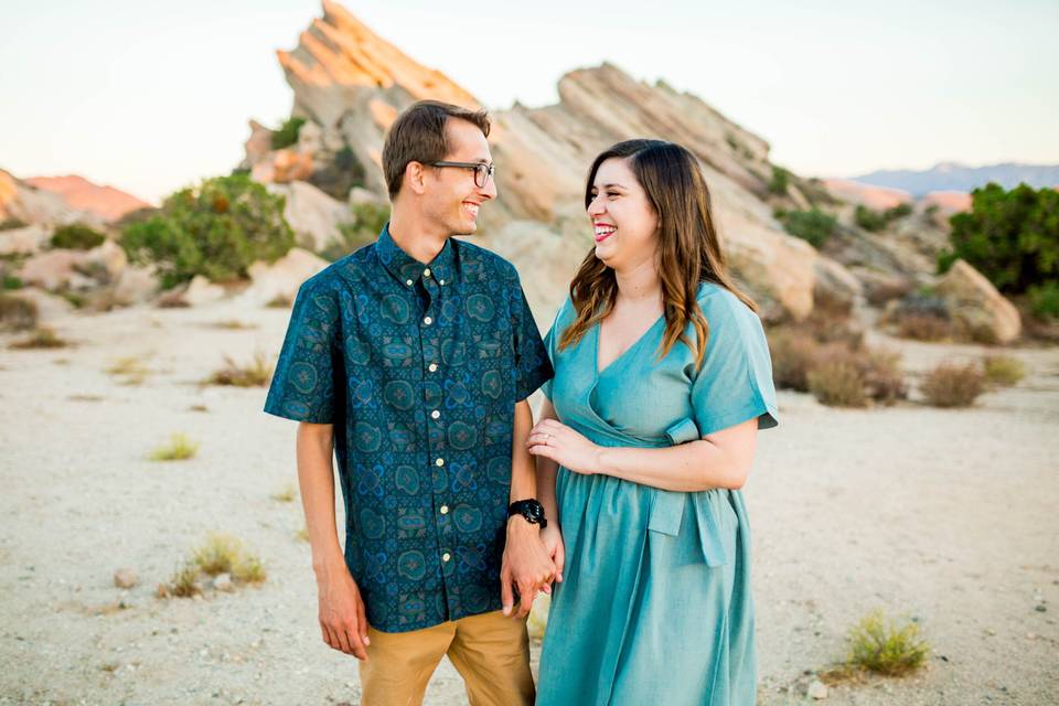 Vasquez Rocks Engagement