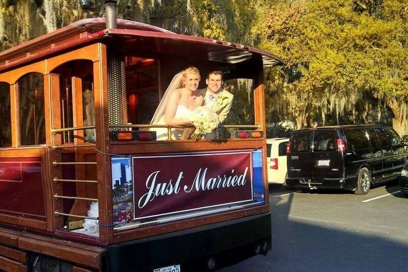 ​Wedding getaway car