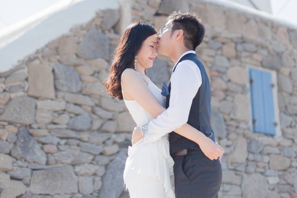 Mykonos Elopement wedding