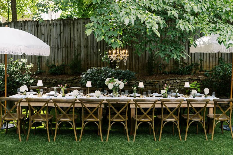 Micro-wedding reception