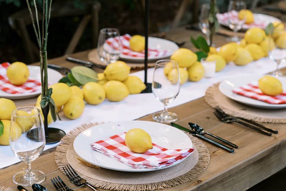 Outdoor reception