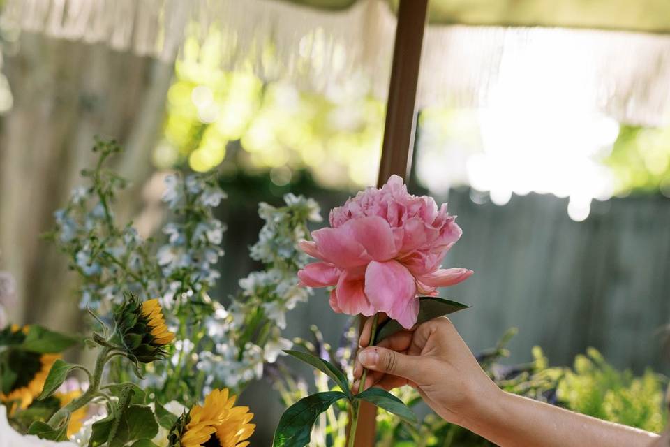 Flower cart