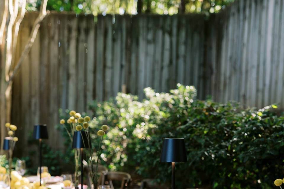 Outdoor reception