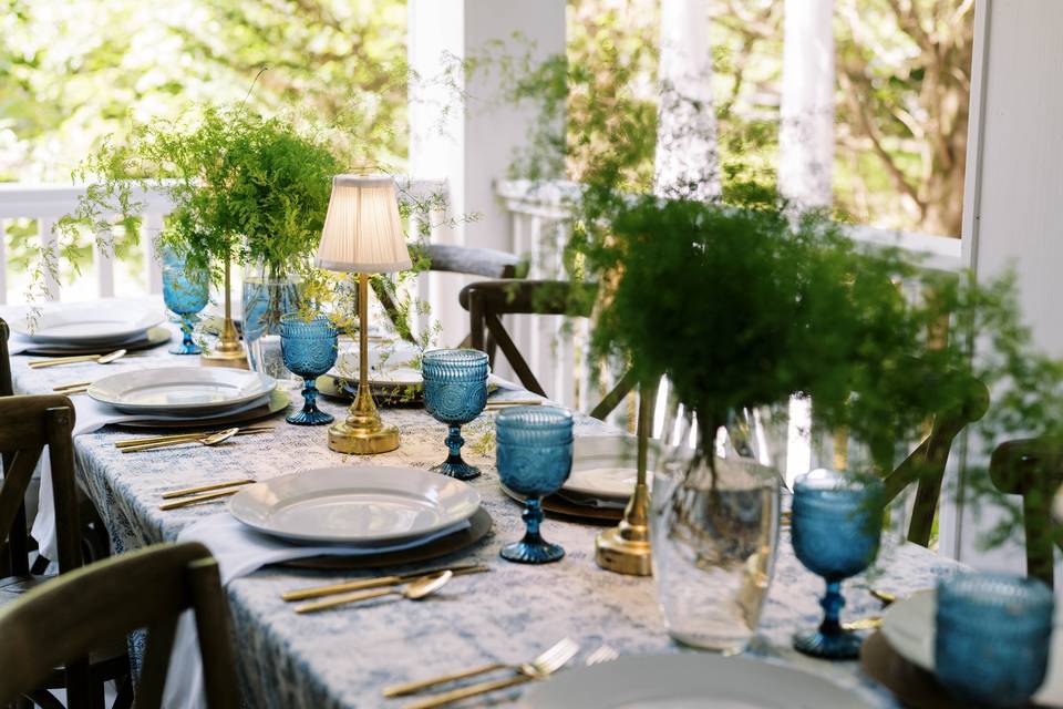 Outdoor dinner