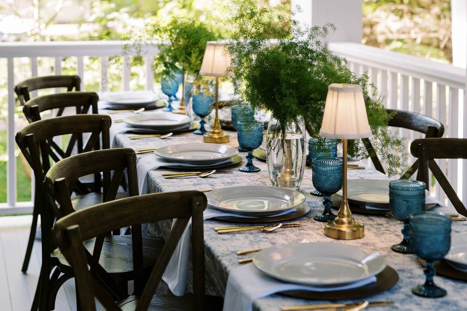 Outdoor dinner