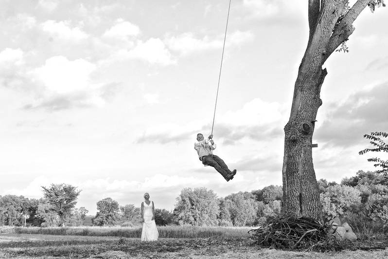 Bride and groom