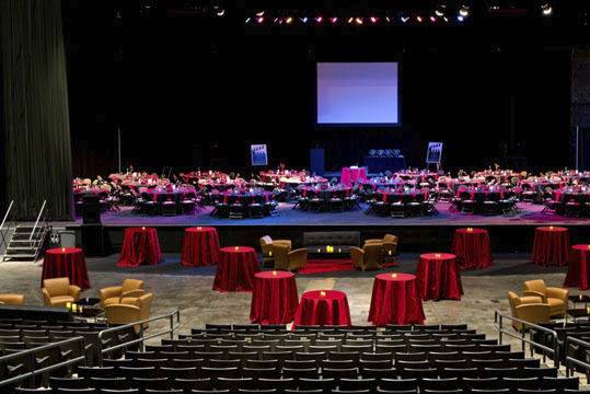 Reception/banquet in theatre
