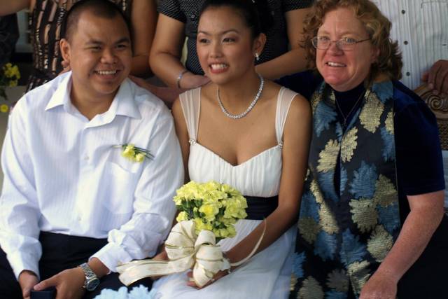 A semi traditional wedding