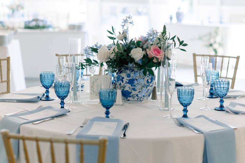 Blue/White