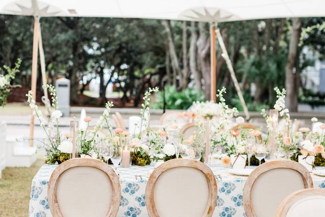 Tented reception
