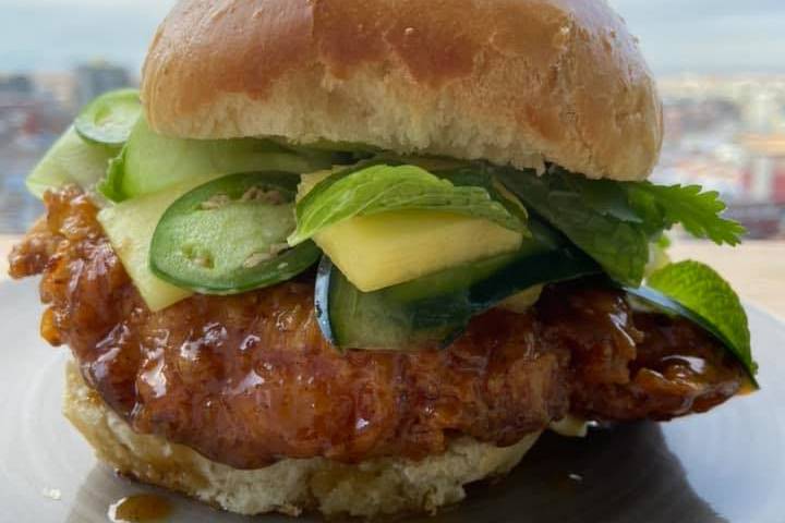 Fried Hot Chicken Sandwich