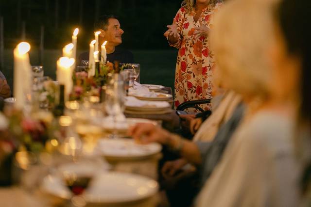 Reception in the vines