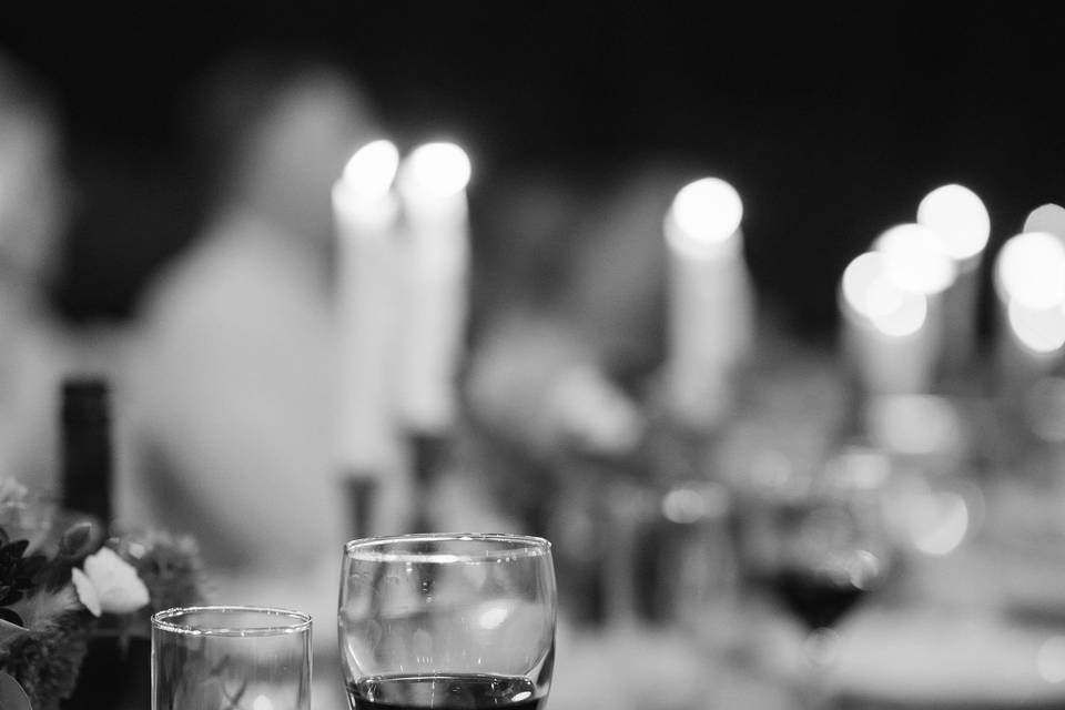 Reception in the vines